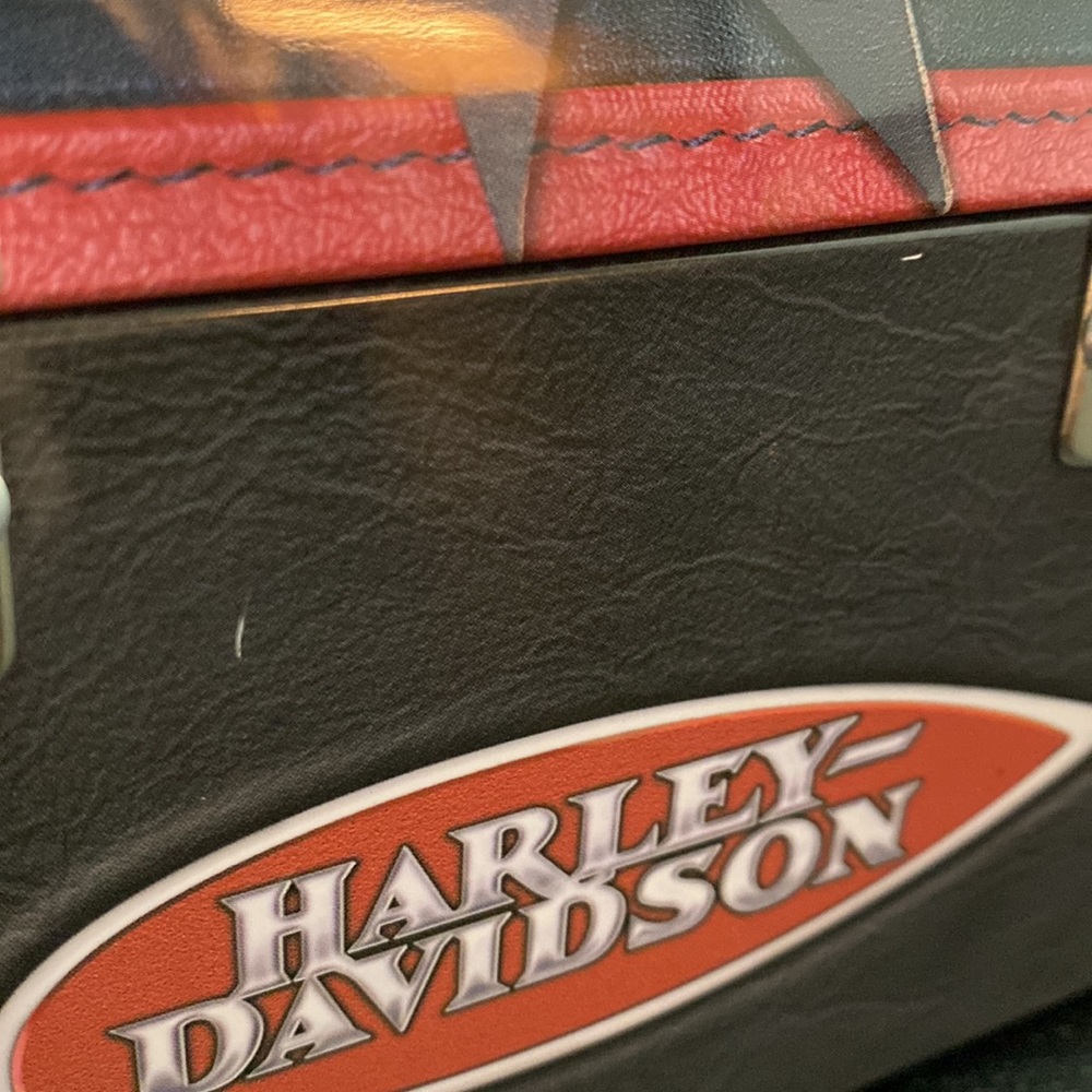 Harley-Davidson Vintage Tin Lunch Box - Picture 15 of 16